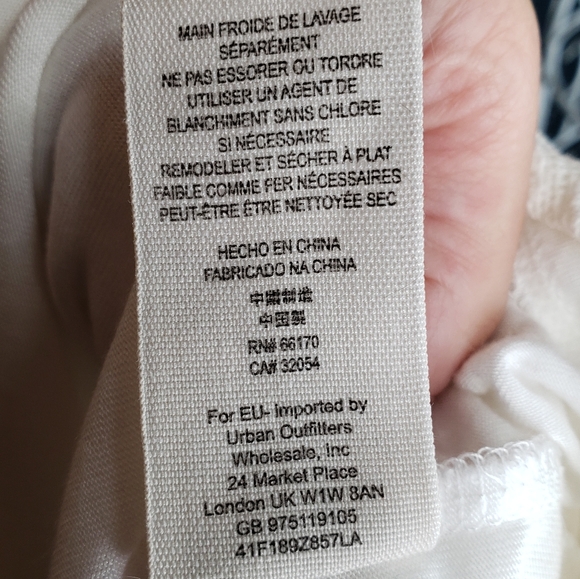 Free People White Lace Daisy Chain Dress Size XS - Picture 9 of 9